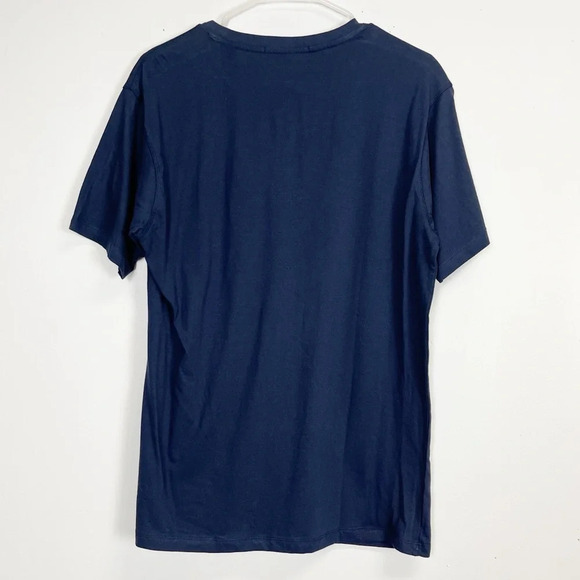 NEW Slate & Stone Henley Shirt Mens Small Navy Blue Short Sleeve Tee Cotton NWOT - Picture 2 of 8